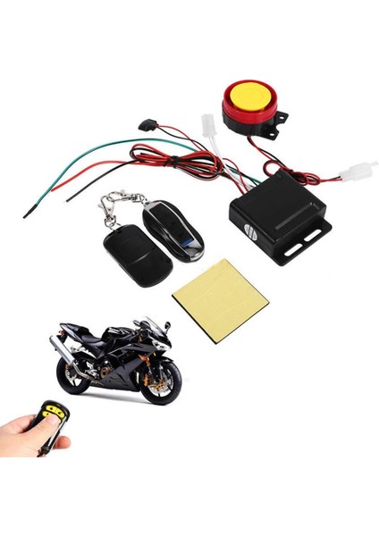 Yeni 12V Araba Yüksek Güç Siren Güvenlik Alarm Sistemi Uzaktan Kumanda Hırsızlığa Karşı Motosiklet Bisiklet Su Geçirmez Yüksek Güç (Yurt Dışından) fiyatları