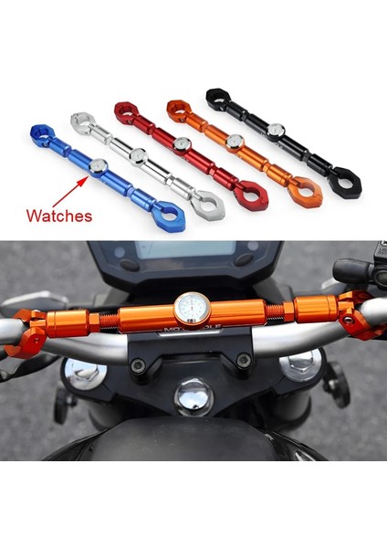 Kırmızı Tarzı Saatler 2018 Motowolf Motosiklet Gidon Tutucu Styling Çok Işlevli Çok Serin Crossbar (Yurt Dışından) modelleri