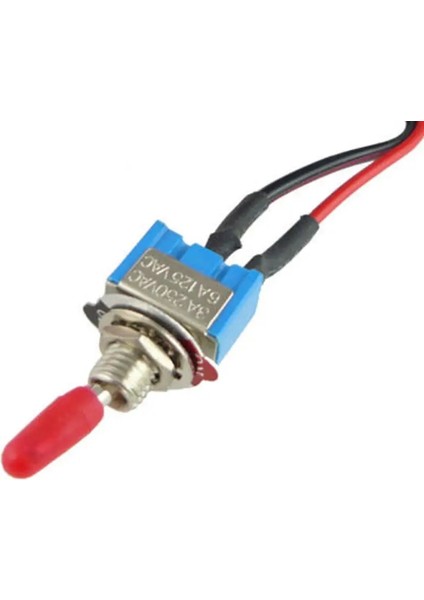 Meslek Güvenlik Alarmı, Araba Alarmları, Wvo, Hho Için Önceden Kablolu Onoff Mini Toggle Switv (Yurt Dışından)