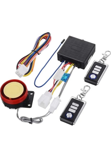 Anti-Kaçırma Su Geçirmez Motosiklet Güvenlik Alarmıtek Yönlü Motosiklet Alarm Sistemi 12V Sistem Alarmı (Yurt Dışından) fiyatları
