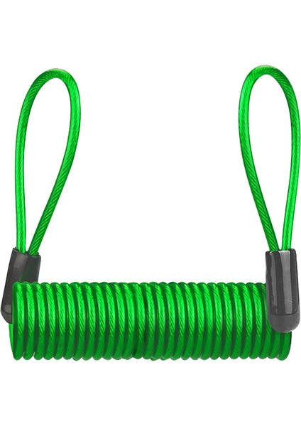 Yeşil Stil Bisiklet Motosiklet Disk Kilidi Hatırlatma Kablosu Açık Kişisel Motosiklet Dekorasyonu Için Bisiklet Motosiklet Aksesuarları (Yurt Dışından)