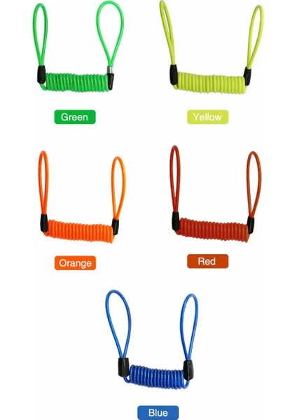 1 Adet Kırmızı Stil Motosiklet Hatırlatma Kablosu Güvenlik Hatırlatma Bisiklet Scooter Scooter Güvenliği Hırsızlığa Karşı Disk Kilidi Halat Motosiklet Güvenliği (Yurt Dışından) indirimleri