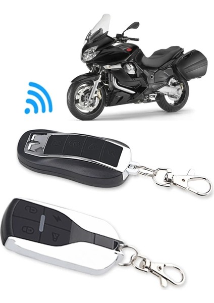 12V Motosiklet Alarmı Moto Hırsızlığa Karşı Korna Scooter Güvenlik Alarm Sistemi Uzaktan Kumanda Motor Çalıştırma Anahtarsız Giriş Anti-Hat Kesimi (Yurt Dışından) fırsatları