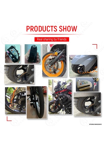 Turuncu Hatırlatıcı Ip Stili Motosiklet Için Asma Kilit Asma Kilit Motosiklet Kilidi Moto Fren Için Bisiklet Kilidi Alarmı Güvenlik Disk Kilidi Hırsızlığa Karşı Araba Alarm Sistemi (Yurt Dışından) fırsatları