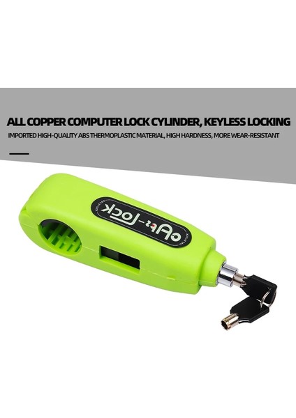 Siyah Stil Motosiklet Gidon Kilidi Fren Kolu Kilidi Taklit Çalmak Kilit Çekme Çubuğu Evrensel Scooter Vespa Gts Honda Forza 300 Atv (Yurt Dışından) indirimleri