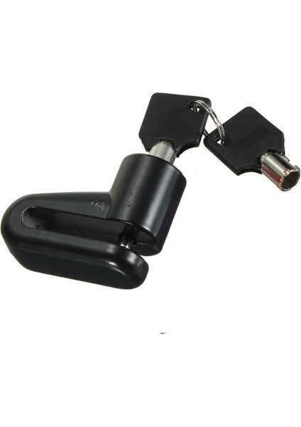 Mavi Stil Siyah Motosiklet Bisiklet Scooter Disk Kilidi Asma Kilit Anahtarlı Motosiklet Scooter Hırsızlığa Karşı Fren Disk Kilidi Motosiklet Güvenlik Kilidi (Yurt Dışından) fiyatları