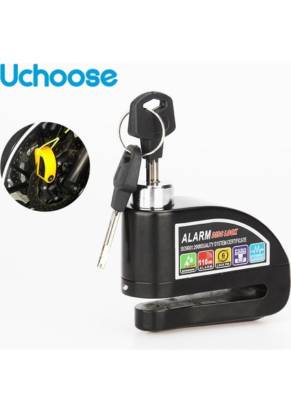 Hatırlatma Ipi Stili Motosiklet Scooter Metal Güvenlik Hırsızlığa Karşı Tekerlek Disk Fren Kilidi Alarmı 2m Hatırlatma Halat Alarm Kilidi Bisiklet Fren Çantası Yedek Pil (Yurt Dışından) fiyatları