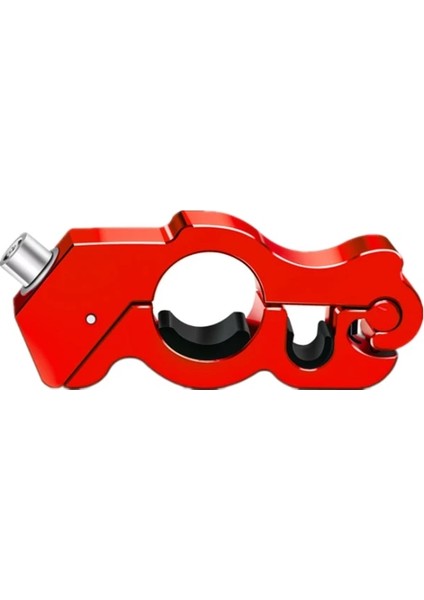 C Tipi Kırmızı Stil Motosiklet Tutma Kilidi C Güvenlik Güvenlik Kilitleri Gidon Ahize Fren Kolu Disk Kilitleme Fit Scooter Atv Hırsızlığa Karşı Motor Kilidi (Yurt Dışından)
