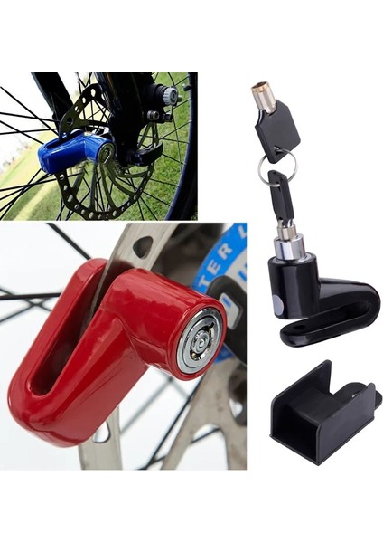 Mavi Stil Motosiklet Elektrikli Araçlar Için Disk Frenler Hırsızlık Önleme Kilidi Bisiklet Güvenlik Hırsızlık Koruma Tekerlek Çelik Tel Disk Kilitleri (Yurt Dışından) modelleri