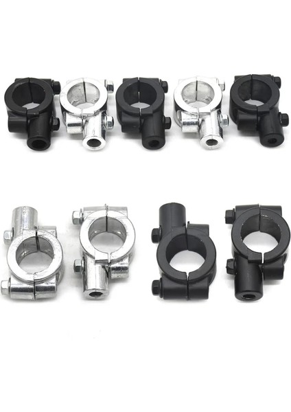 22 mm M8 Stili 2 Adet Siyah Motosiklet Aksesuarları Ayna Montaj Kelepçesi Dikiz Aynası Tutucu Adaptörü Bisiklet Gidon Konu Boyutu (Yurt Dışından) fırsatları
