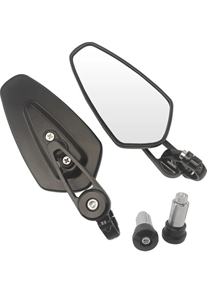 Altın Tarzı Motosiklet Aynaları "oto Gidon Sonu Yan Dikiz Aynası Kawasaki Z125 Pro Z650 Z750 Z800 Z900 Z1000 ER6N Er6 (Yurt Dışından)