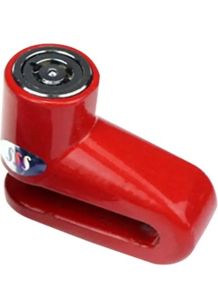 Kırmızı Stil 2021 Ağır Hizmet Tipi Motosiklet Dağ Bisikleti E-Bike Disk Fren Güvenliği Hırsızlığa Karşı Kilit (Yurt Dışından)