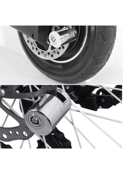 Gösteri Tarzı Olarak Motosiklet Disk Fren Kilitleri Elektrikli Bisiklet Kilitleri Dağ Bisikleti Disk Frenleri Hırsızlığa Karşı Kilit Motosiklet Güvenlik Kilidi Çelik Yeni (Yurt Dışından)