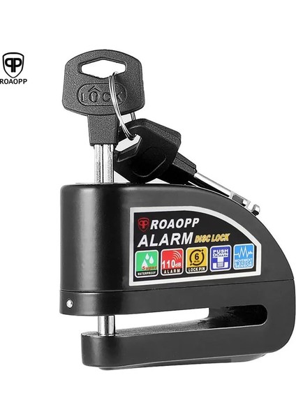 Pil Stili Roaopp Motosiklet Alarm Kilidi Motosiklet Hırsızlık Alarmı Tekerlek Disk Fren Güvenlik Suzuki Kawasaki Bmw Için Siren Kilidi (Yurt Dışından) fiyatları