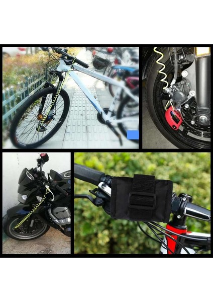 Turuncu Tarzı 1.5 M Hatırlatma Kablosu + Alarm Kilidi Çanta Motosiklet Motosiklet Için Anti Hırsız Motosiklet Tekerlek Alarm Disk Kilidi 5 Renk (Yurt Dışından) fırsatları