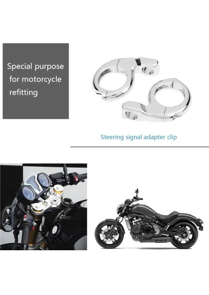 mm Motosiklet Alüminyum Gidon Ayna Adaptörü Dönüş Sinyali Montaj Braketi Kelepçesi Motosiklet Aksesuarları (Yurt Dışından) modelleri