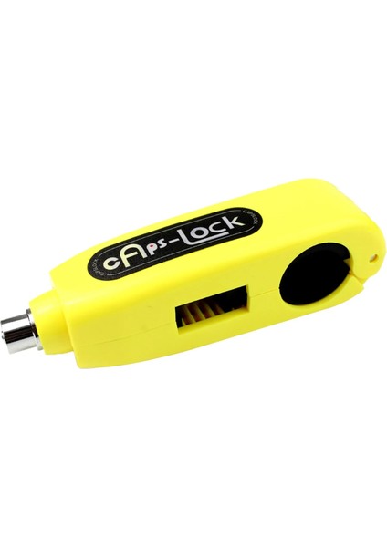 Sarı Stil Motosiklet Tutma Kilidi C Güvenlik Güvenlik Kilitleri Gidon Ahize Fren Kolu Disk Kilitleme Fit Scooter Atv Hırsızlığa Karşı Motor Kilidi (Yurt Dışından)