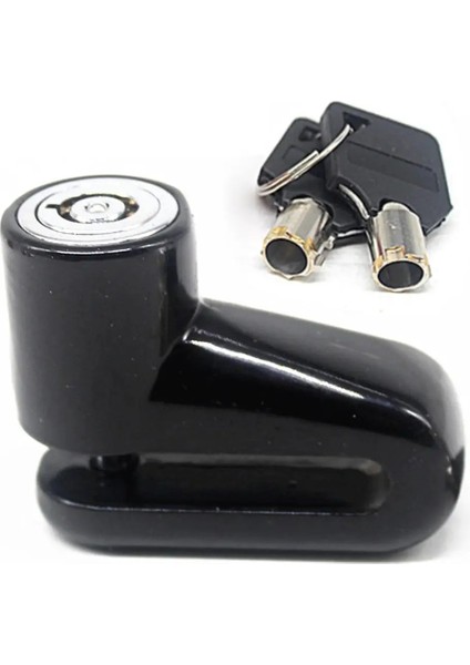 Siyah Stil Motosiklet Kilidi Güvenlik Hırsızlık Önleme Bisiklet Motosiklet Motosiklet Disk Fren Kilidi Scooter Güvenliği Için Hırsızlık Koruması (Yurt Dışından)