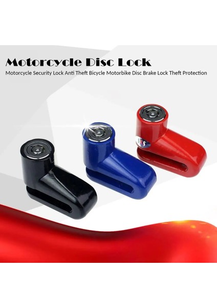 Siyah Stil Motosiklet Kilidi Güvenlik Hırsızlık Önleme Bisiklet Motosiklet Motosiklet Disk Fren Kilidi Scooter Güvenliği Için Hırsızlık Koruması (Yurt Dışından) fırsatları