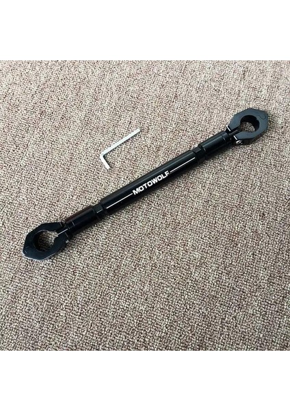 Siyah Bir Stil Motowolf Motosiklet Tutucu Şekillendirici Çok Işlevli Gidon Watche ile Çok Serin Crossbar (Yurt Dışından)