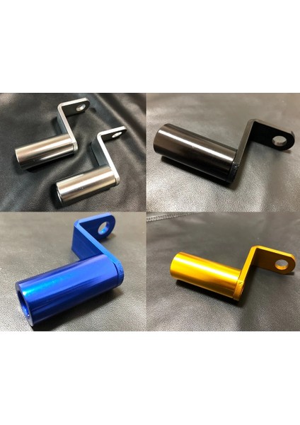 MP01-002-0033 Stili Motosiklet Genişletme Rafı Dikiz Gidon Ayna Montaj Adaptörü Motosiklet Işık Genişletme Braketi Telefon Tutucu Standı (Yurt Dışından)