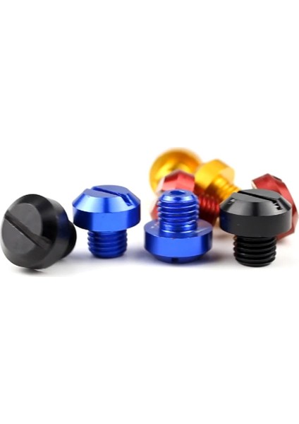 Siyah Stil New.25 Motosiklet Aynası Delik Tapaları Sağ Sol Vidalar Alüminyum, Güzel Anodize Yüzeyli Fg (Yurt Dışından)