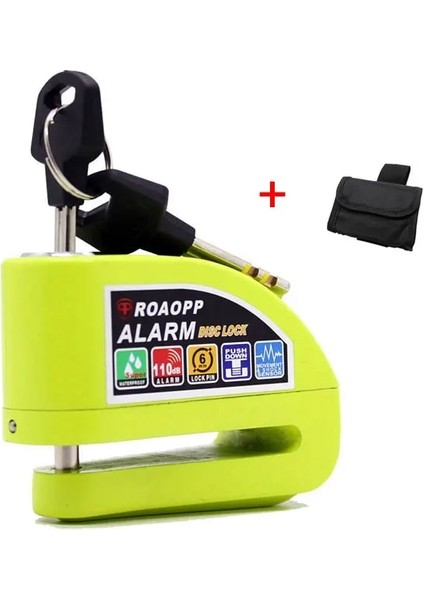 Hatırlatma Kablo Stili Motosiklet Kilidi Scooter Disk Fren Motoru Bisiklet Hırsızlığa Karşı Tekerlek Disk Fren Kilidi Su Geçirmez Güvenlik Alarm Koruması (Yurt Dışından) fırsatları