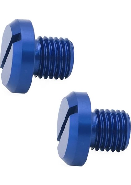 2 Adet Sağ - Kırmızı Stil .25 Motosiklet Ayna Delik Tapaları Sağ Sol Vidalar Cıvatalar Alüminyum C Yamaha Honda Kawasaki Suzuki Triumph Bmw (Yurt Dışından) fırsatları