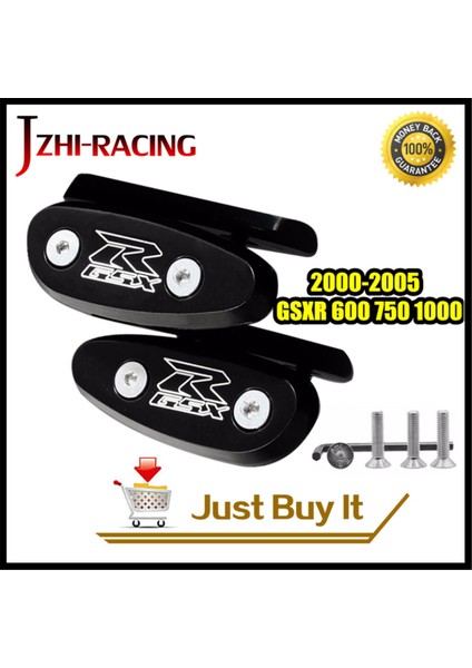 Gümüş Tarzı Motosiklet Aksesuarları C Alüminyum GSXR600 GSXR750 Suzuki GSXR1000 Için Ayna Taban Plakaları (Yurt Dışından)