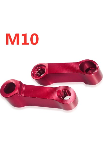 M10X1.25MM Kırmızı Stil Honda Için CB400 Vtec CBBB500F CB600F Moto Parçaları Otocycle Dikiz Aynaları Uzatma Yükseltici Adaptörü Uzatın (Yurt Dışından)