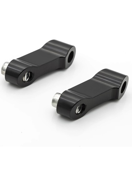 M10 x 1.25MM Aralık Stili 10MM x Pitch Sağ Sol Diş C Evrensel Alüminyum Motosiklet Ayna Montaj Yükseltici Genişletici Adaptör Moto M10 Aksesuarları (Yurt Dışından)