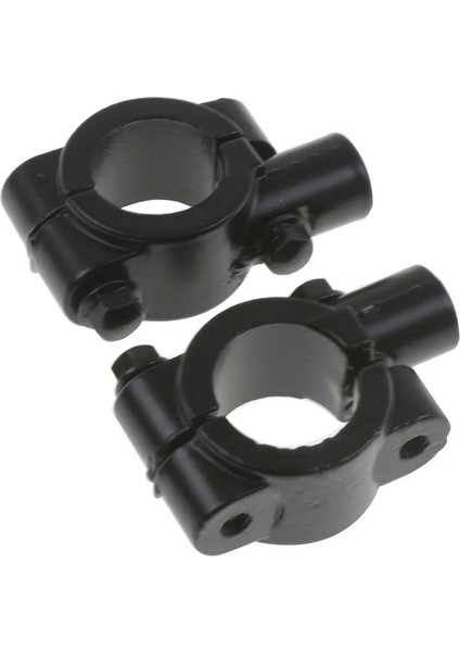 8 mm 25 mm Gümüş Stil Motosiklet Gidon Ayna Montaj Kelepçesi Dikiz Aynası Tutucu Braketi (Yurt Dışından) modelleri