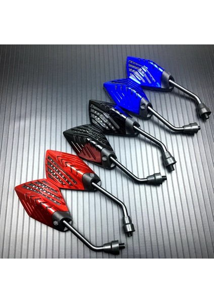 No.3 Tarzı 10 mm Motosiklet Arka Görünüm Aynaları Dikiz Aynası Yamaha Kawasaki Suzuki Honda Aprillia Motorlu Scooter Dikiz Aynası (Yurt Dışından) fırsatları