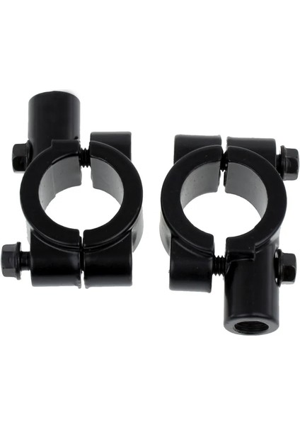 Gümüş 10 mm 25 mm Stil Motosiklet Gidon Ayna Montaj Kelepçesi Dikiz Aynası Tutucu Braketi (Yurt Dışından) indirimleri