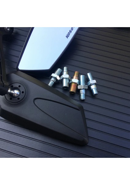 1 Çift Tarzı Evrensel Motosiklet Aynaları Motosiklet Dikiz Siyah Yan Aynalar Honda Suzuki Yamaha Kawasaki Scooter Ducati Için (Yurt Dışından) fiyatları