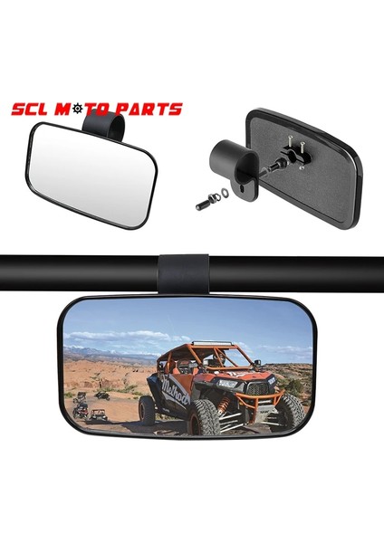 Fotoğraf Stili Alconstar-Motosiklet Modifiye Dikiz Mi.5'' 1.75'' 2'' Utv Atv Için Off-Road Araç Dikiz Aynası Seti (Yurt Dışından) fırsatları
