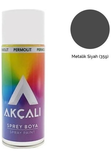 Sprey Boya 359 Metalik Siyah 400 Ml.