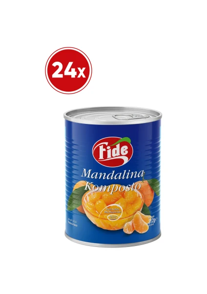 Mandalina Komposto 350 G x 24'lü