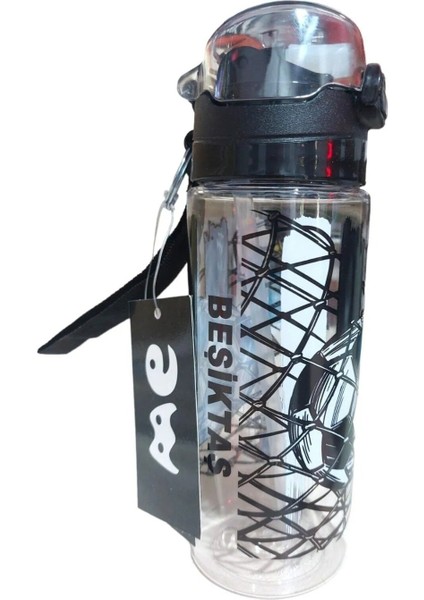 BJK Lisanslı Matara Plastik 500 ml Siyah