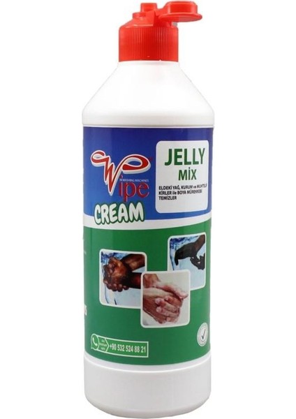 Jelly Mix Partiküllü El Sabunu 0,5 Kg.