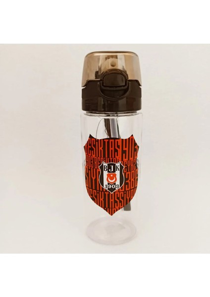 BJK Lisanslı Matara Plastik 500 ml Siyah