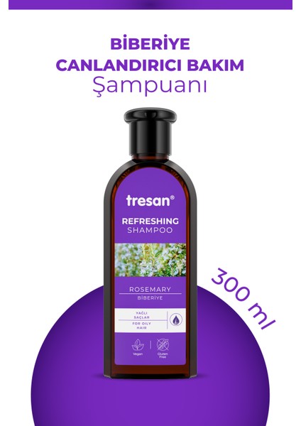 Biberiye Canlandırıcı Bakım Şampuanı 300 ml