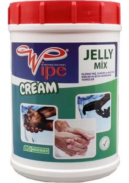 Jelly Mix Partiküllü El Sabunu 1 Kg.