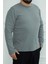Hscstore Erkek Basic Açık Haki Sweatshirt - 2816 2