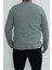 Hscstore Erkek Basic Açık Haki Sweatshirt - 2816 3