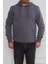 Hscstore Erkek Kanguru Cepli Kapüşonlu Antrasit Sweatshirt - 2901 1
