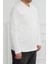 Hscstore Erkek Polo Yaka Düğmeli Ekru Sweatshirt - 2815 2