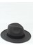 Erkek Fötr Fedora Şapka Panama Kasket - Antrasit 2