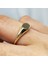 FasekGold Minimal Tasarım Oval Şövalye 925 Ayar Gümüş Yüzük 2