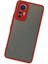 Xiaomi Mi 12 Lite Kılıf Montreal Silikon Kapak - Kırmızı 300099 3